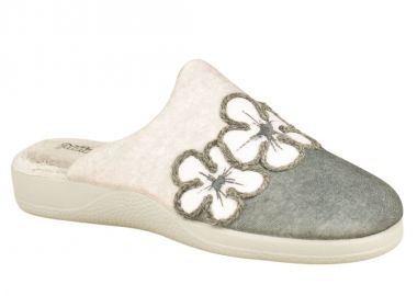 Παντόφλες γυναικείες | Υφασμάτινες | DeValverde | 511167 | Γκρι - DeValverde - 